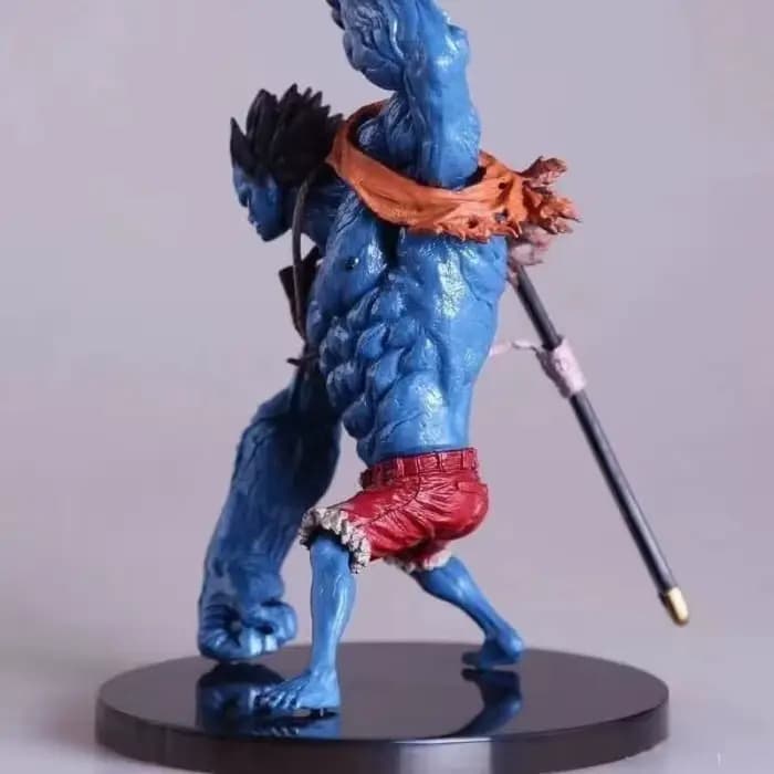Figurine de collection Luffy One Piece : Modèle de personnage d'anime simple et cool, jouet décoratif, cadeau
