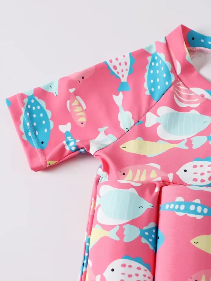 Maillot de bain flottant à flottabilité détachable pour enfants