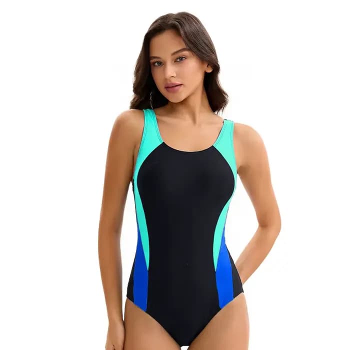 Maillot de bain une pièce athlétique pour femme