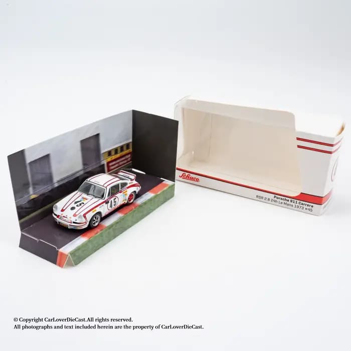 TW 1:64 Porsche 911 Carrera RSR 2.8 24h Le Mans 1973 # Modèle de voiture en alliage moulé sous pression 45 Winner, objet de collection, cadeau