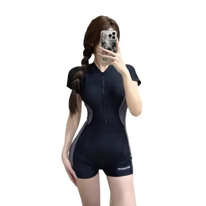 Maillot de bain une pièce drapeau pour femme