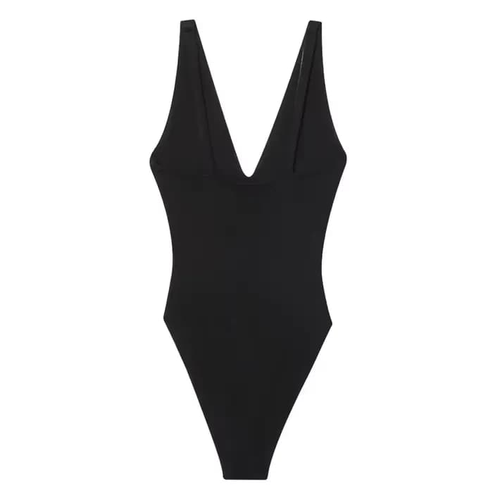 Maillot de bain noir pour femmes