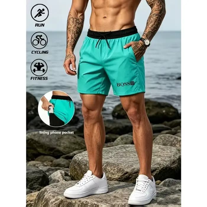 Shorts de bain pour hommes, maillots de bain d'été, shorts de bain à séchage rapide, pantalon de bain, maillot de bain sport, short de surf, short de plage pour hommes
