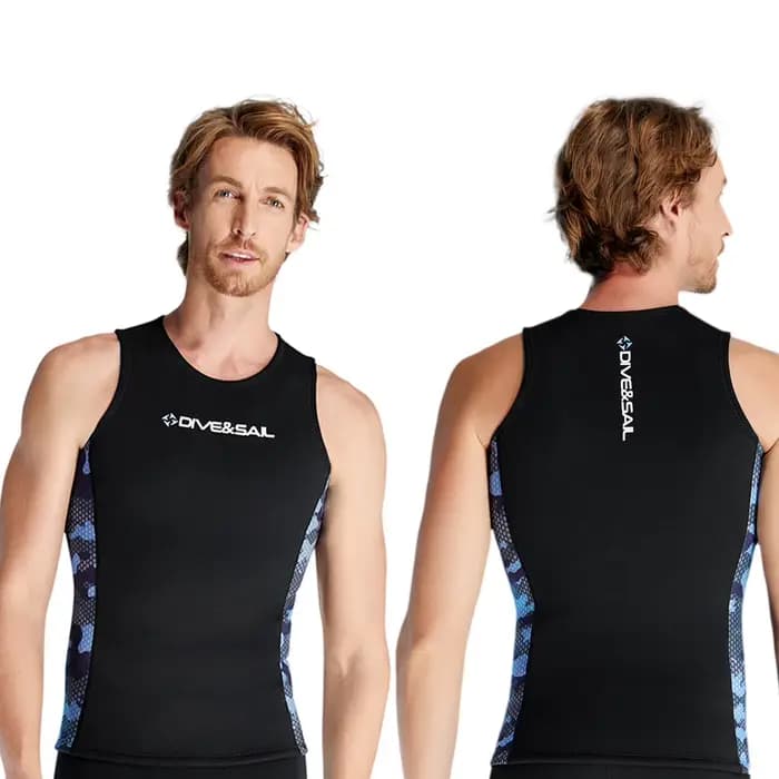 Hommes combinaison gilet surf Sports nautiques maillot de bain