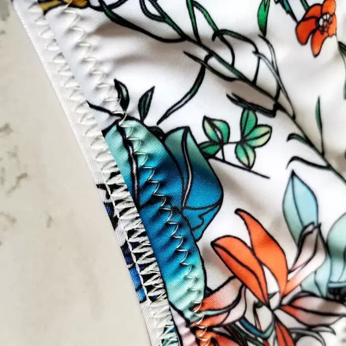 Nouveau imprimé fleuri brésilien Bikini bas femmes maillots de bain taille haute Sexy V string maillot de bain maillot de bain femmes maillots de bain femmes