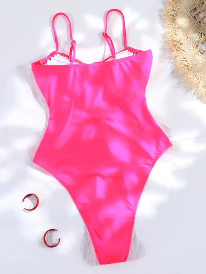 Maillot de bain une pièce, sexy, monokini, amissié, push up, pour femmes