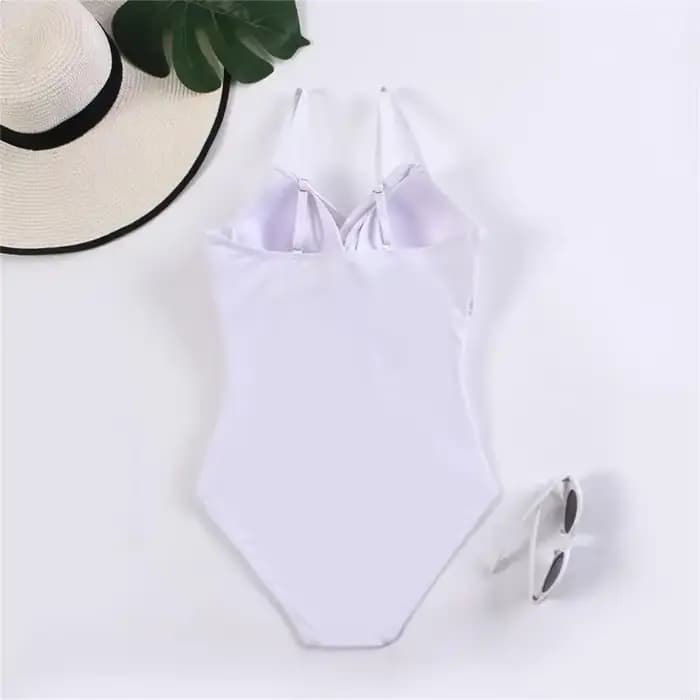 Maillot bain froncé pour femmes