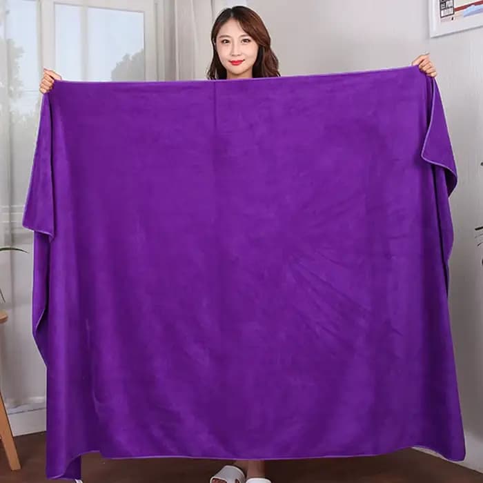 Serviette de bain en microfibre, absorbante, à séchage rapide, serviette de bain d'hôtel super douce pour porter une serviette de bain, serviette de Sport pour Salon de beauté