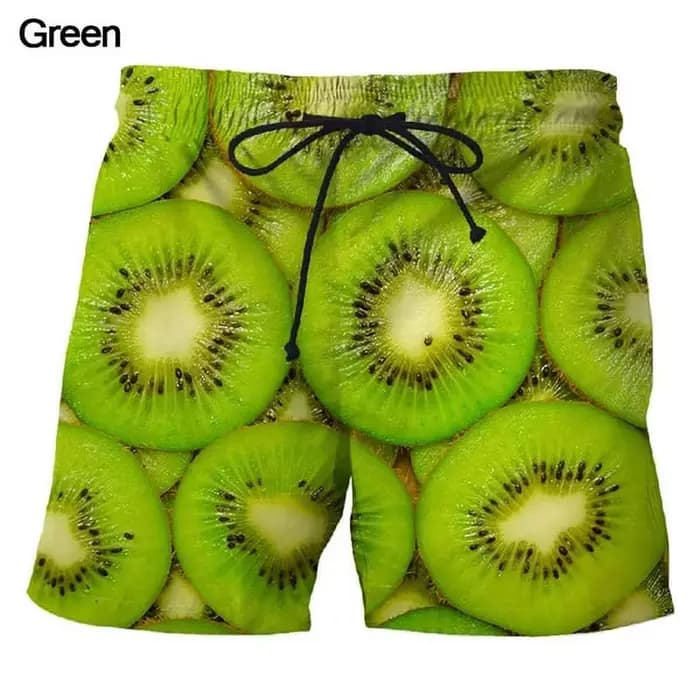 Short de plage hawaïen pour hommes, imprimé 3D, fruits, pastèque, graphique, Sport, nouveau Design, pantalons courts, vêtements de personnalité
