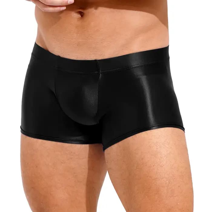 Boxer pour Homme, Slip de Bain Brcorporelle, Short de Bain, Sous-Vêtement Solide, Astronomique, Taille Basse