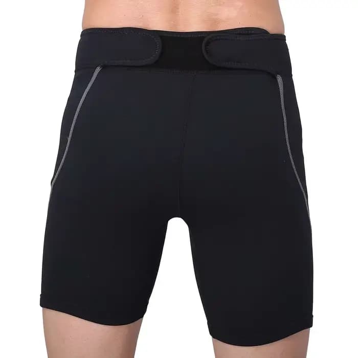 Short de plongée gris/violet en néoprène pour hommes et femmes
