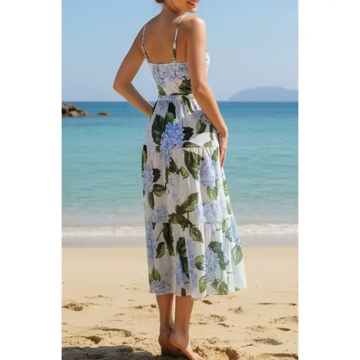 Maillot de bain une pièce Push Up avec jupe de plage