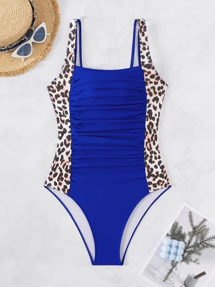 Léopard maillot de bain femmes 2026 une pièce mince maillots