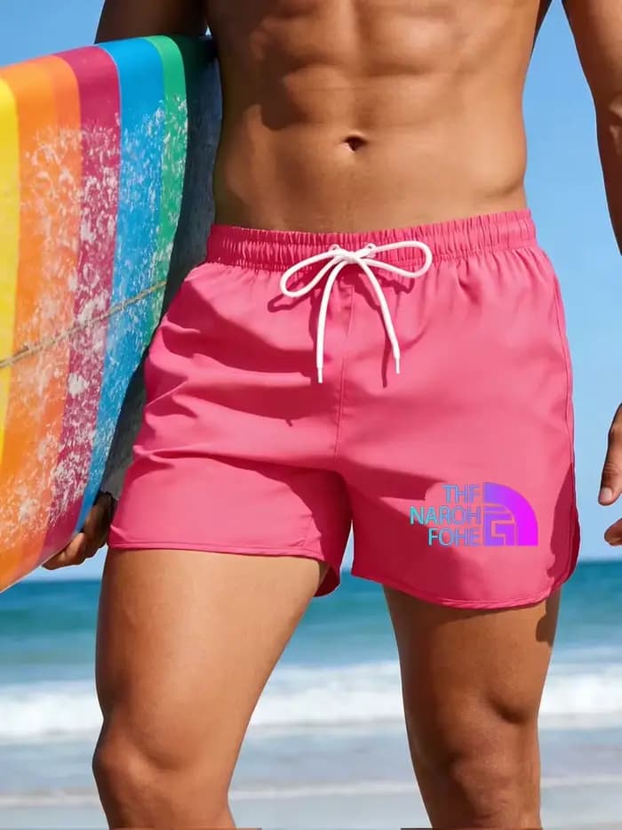 Shorts de plage estivaux pour hommes, nouveaux shorts de plage imprimés tendance pour hommes, séchage rapide, multicolores, shorts de sport pour hommes
