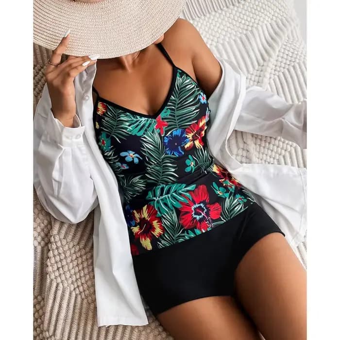 Sexy grands maillots de bain grande taille Tankini ensembles maillot