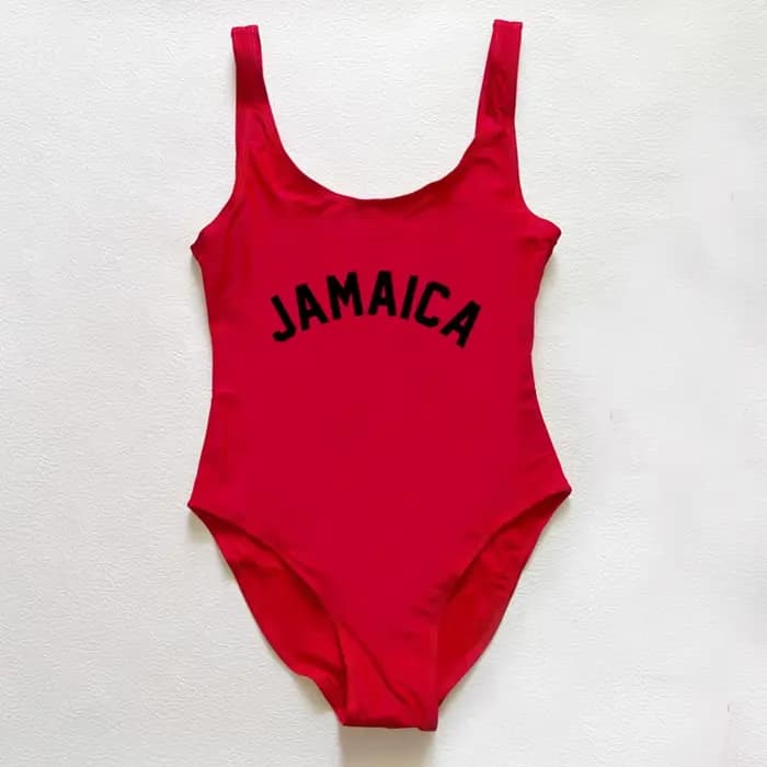 BAE WATCH maillot de bain une pièce maillots de bain femmes île VIBES maillots de bain mélanine maillot de bain JAMAICA grande taille body S-3XL femme