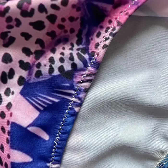 Ensembles de bikini sexy pour femmes Maillot de bain psychédélique Cupshe aquarelle taille haute séchage rapide