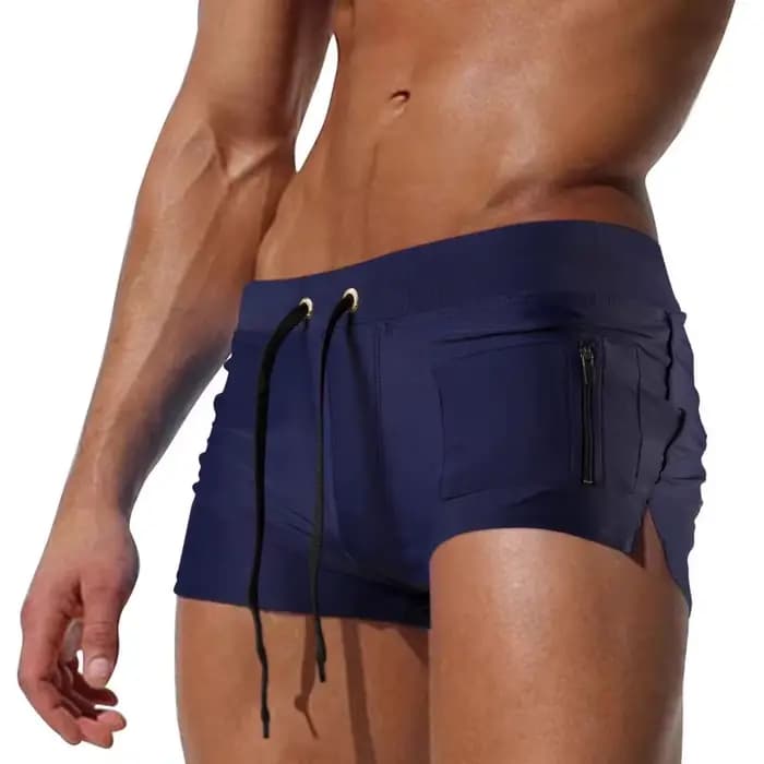 Maillot de bain Sexy pour hommes, maillot de bain respirant à séchage rapide, slip de bain d'été, short de plage, maillot de bain Sunga