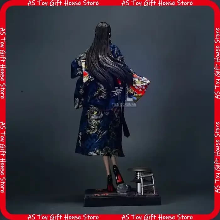 Figurine d'anime One Piece Boa Hancock de Yile Dongman, grande taille, haute qualité, modèle kimono, jouet de collection décoratif pour bureau