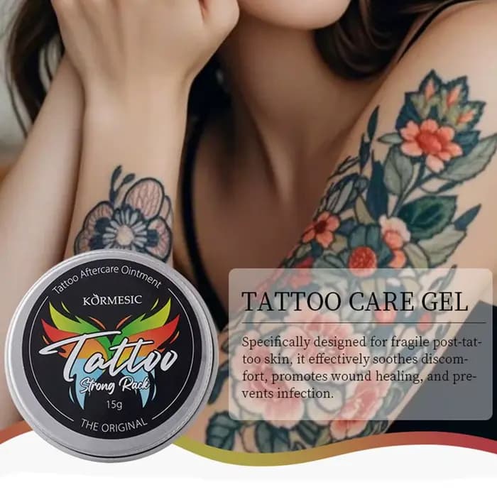 Baume de soin après tatouage, soin après tatouage pour nourrir les tatouages frais, hydratant quotidien pour tatouage, baume de tatouage apaisant naturel 15g