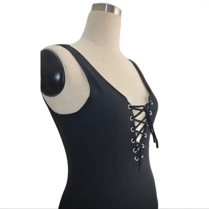 Maillot de bain dos nu pour femme, body sexy, tenue de plage, push up