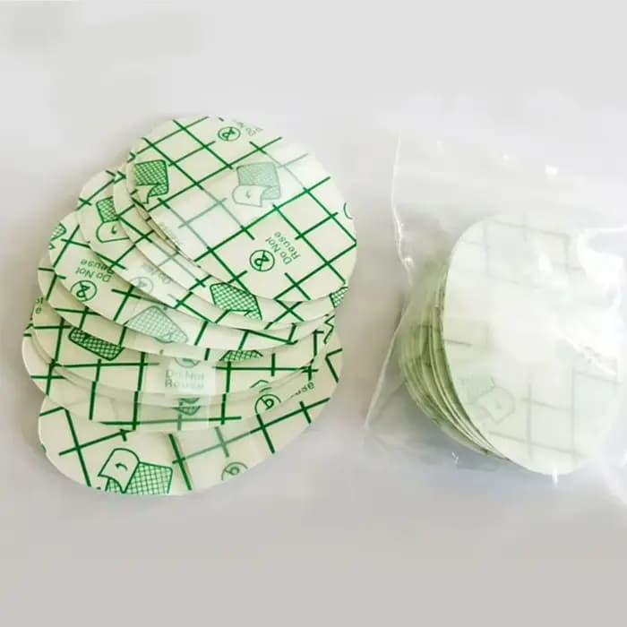 100 pièces/lot de patchs d'oreille imperméables pour bébé, pour le bain et la natation, soin des oreilles des nourrissons et nouveau-nés, patchs d'oreille transparents pour l'allaitement, fournitures