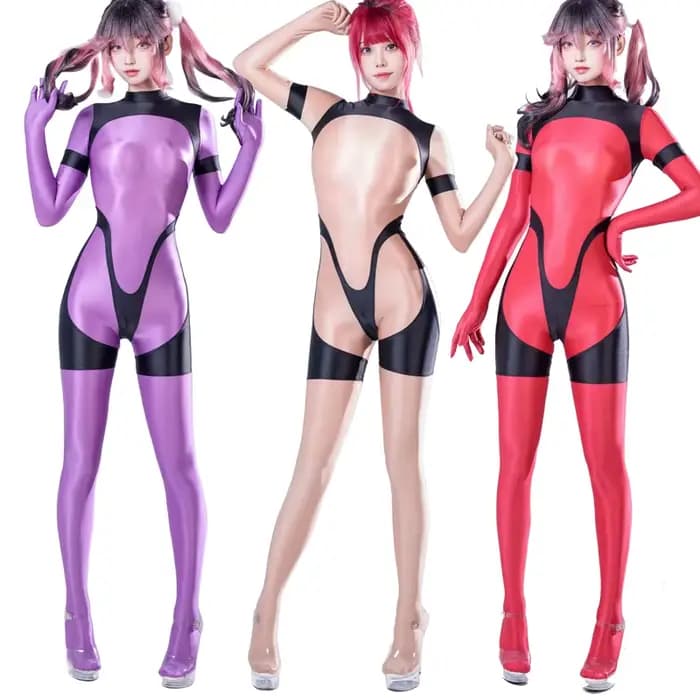 Maillot de bain brillant pour femmes