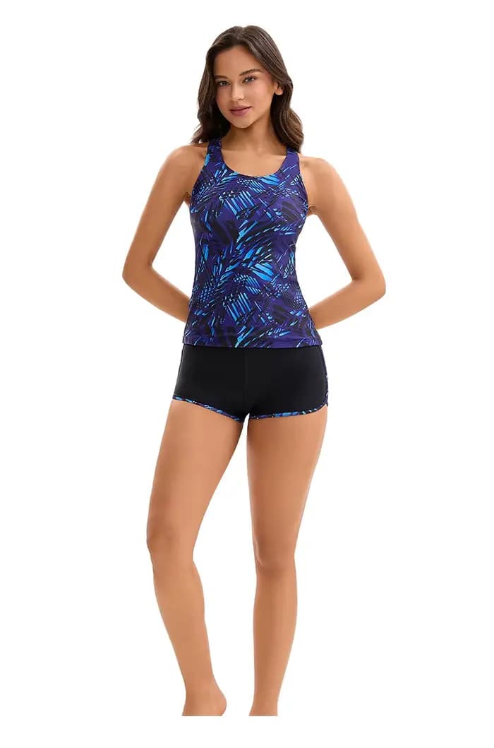 Maillots de bain tankini deux pièces pour femmes