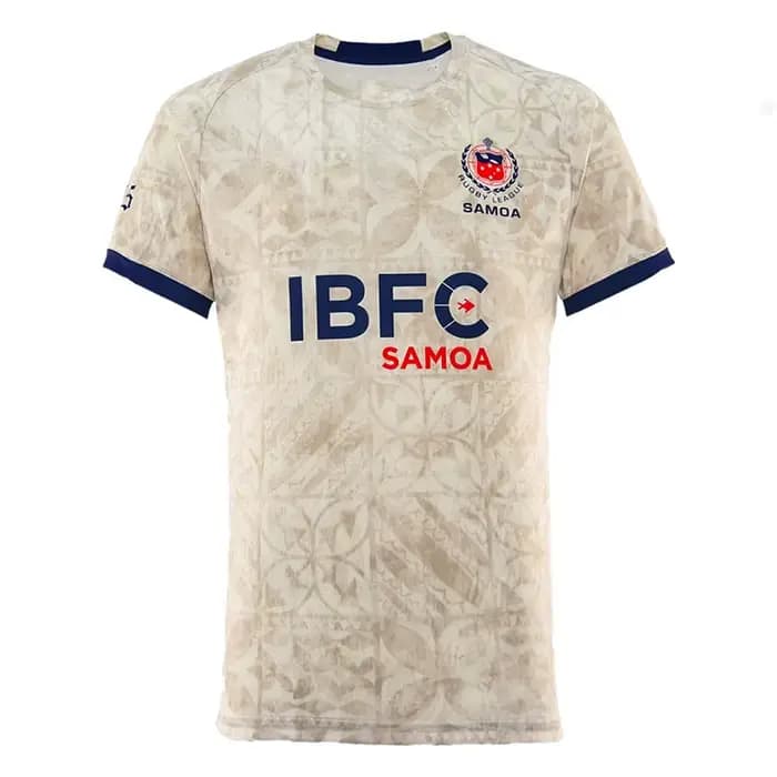 Maillot de rugby d'entraînement domicile Samoa 2025/26 pour enfants - Tailles homme S-5XL Confortable Respirant Qualité Parfaite !