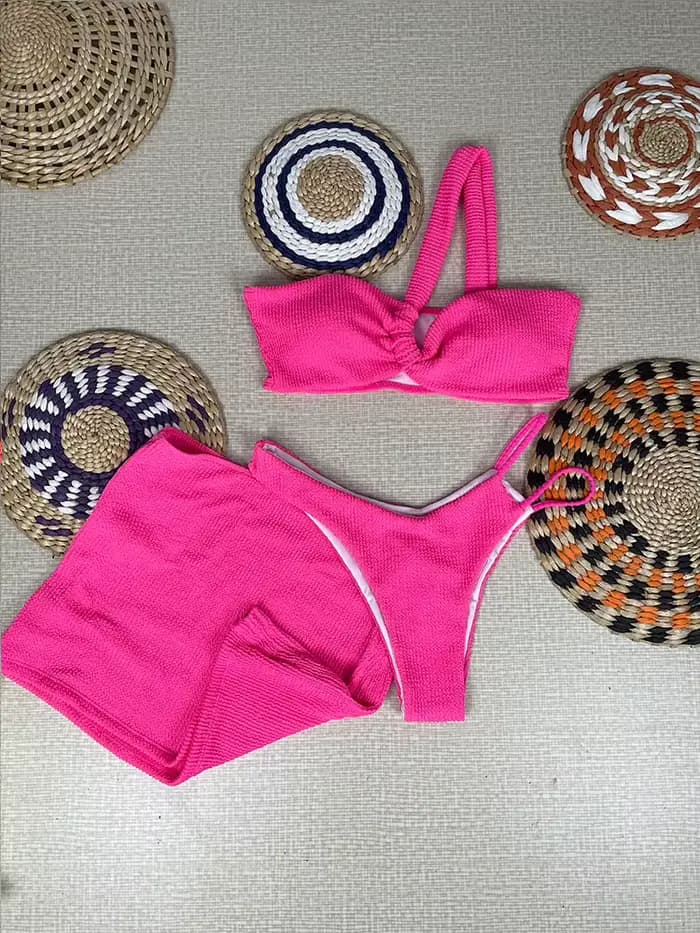 Maillot de bain sexy 3 pièces pour femmes