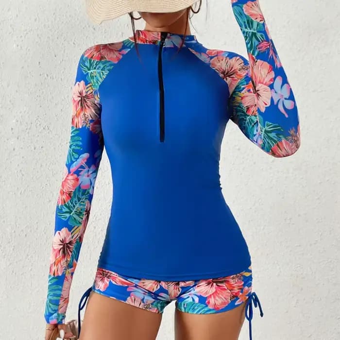 Maillot de bain femme à manches longues maillots