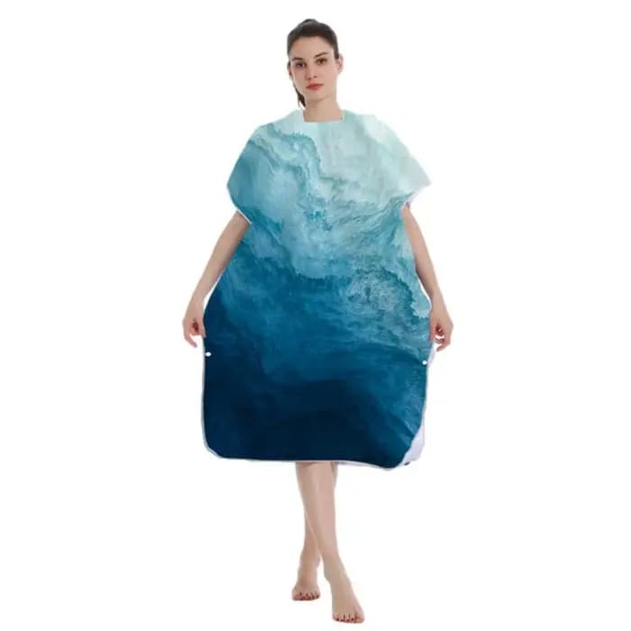 Poncho de Surf en tissu microfibre pour hommes et femmes
