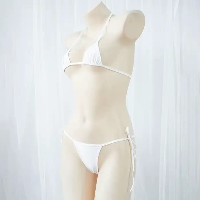 Maillot de bain sexy à col halter