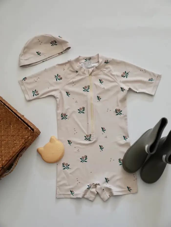 Maillot de bain une pièce imprimé pour garçon et fille