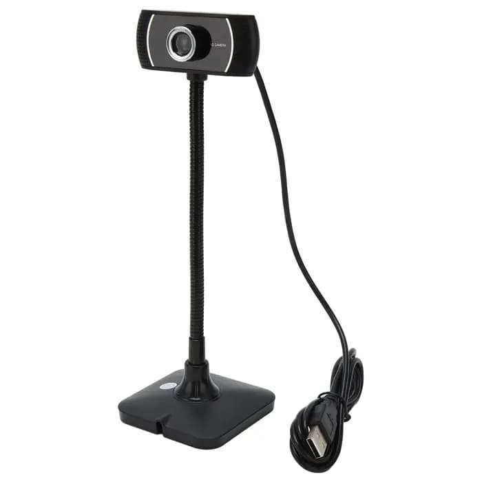 Webcam HD à mise au point manuelle, diffusion en direct, caméra USB sans pilote avec microphone pour conférences informatiques, appels vidéo, 640x480, 30 FPS