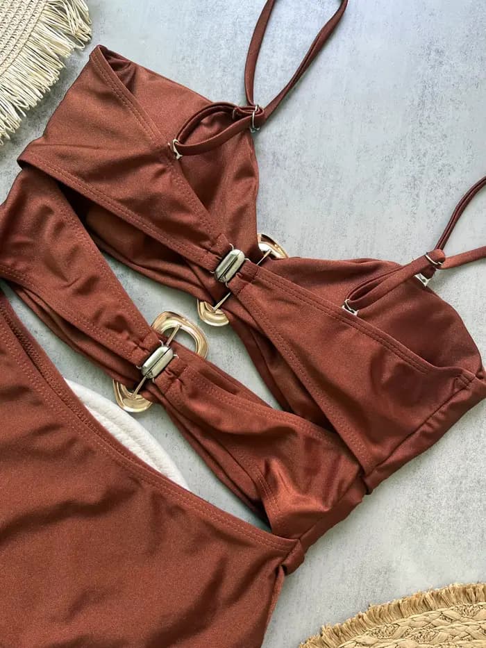 Maillot de bain une pièce ovale 2026 Nouveau