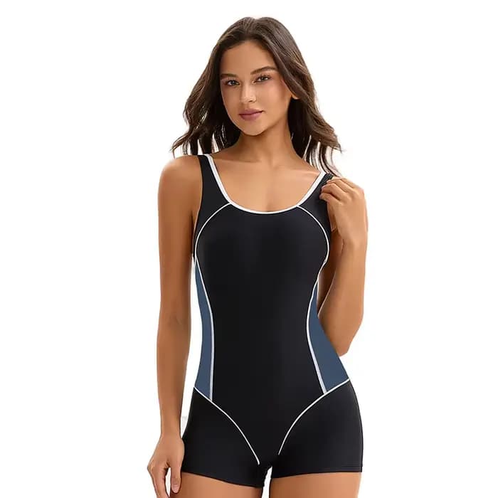 Maillot de bain une pièce femmes Boyleg maillots