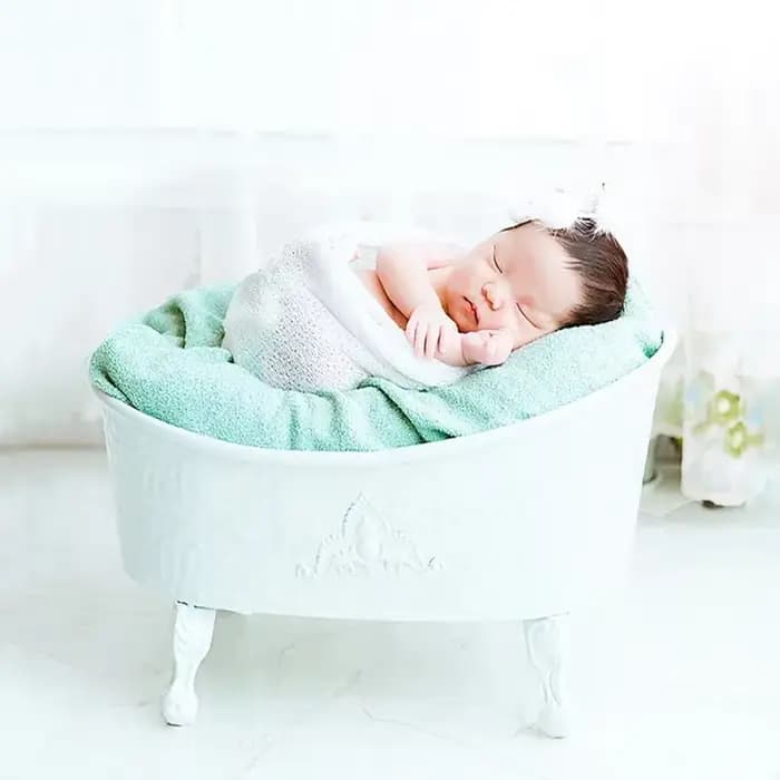 Accessoires de photographie pour nouveau-nés, accessoires Photo pour bébé, baignoire en fer forgé, accessoires de photographie pour Studio Photo, envoyer un canard