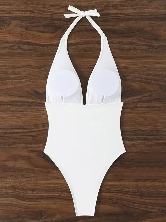 Maillot de bain halter pour femme