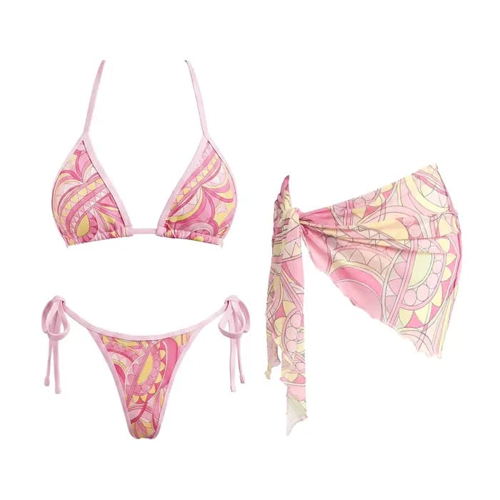 Maillot de bain col licou