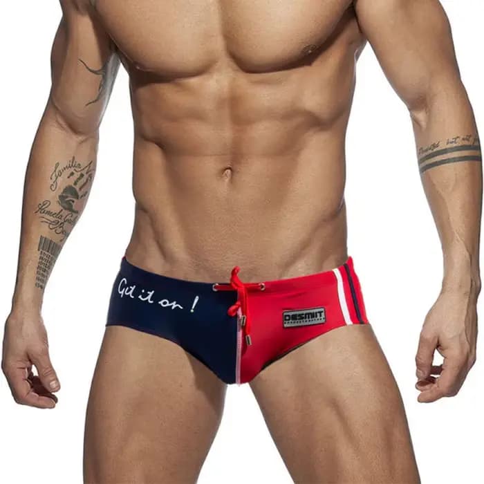 Desmiit maillots de bain hommes slip de bain Sexy maillot de bain pour hommes maillot de bain Bikini Shorts Gay Mini plage maillot de bain Slip Zwembroek