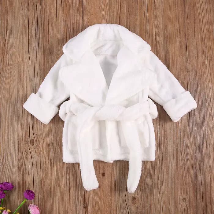 Peignoir à capuche à manches longues pour enfants, peignoir flou pour enfants, pyjama animal pour garçons et filles, robe de serviette de dessin animé pour enfants, automne, hiver, nouveau