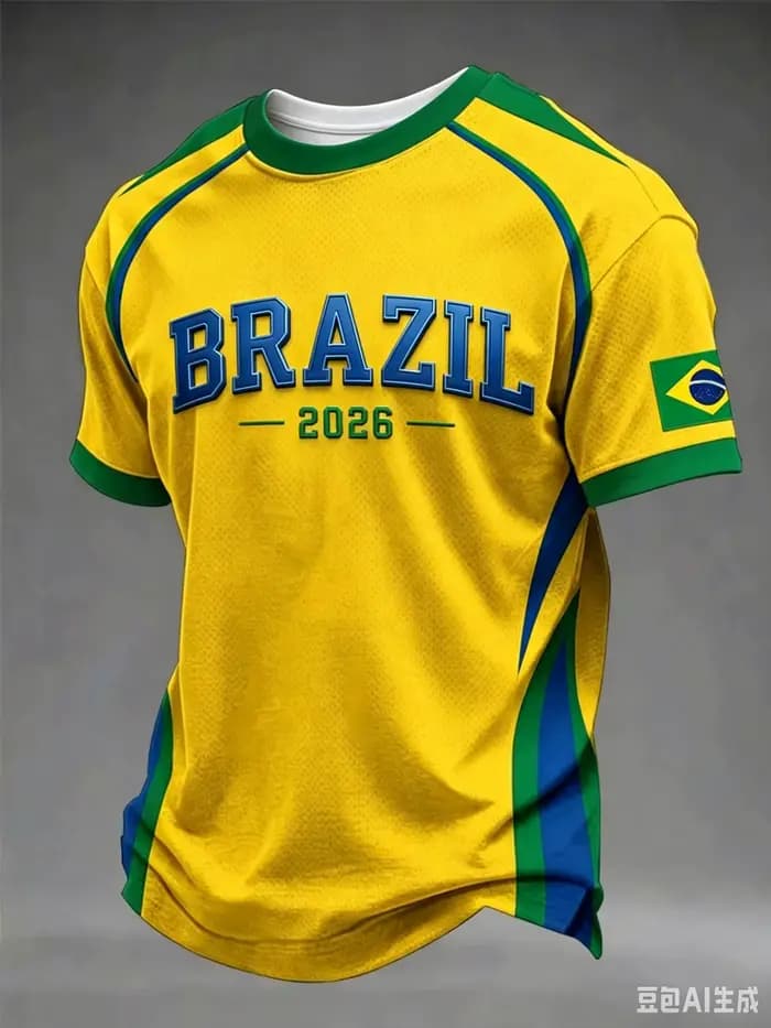 Maillot de football graphique Christ du Rédempteur du Brésil pour l'été – T-shirt vintage à manches courtes pour hommes, femmes, fans, famille et enfants