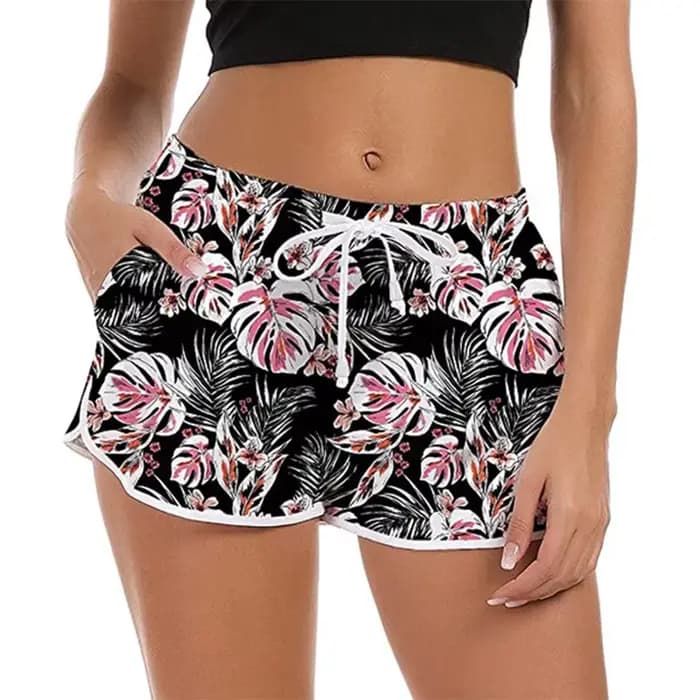 Short de bain à séchage rapide pour femme