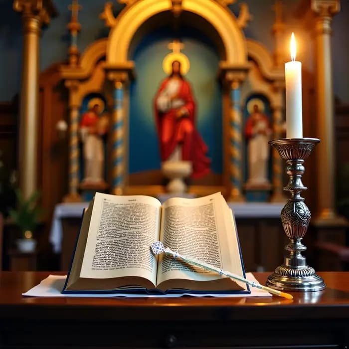HTISOK Orhodoxe Or Argent Huile Sainte Stylo D'eau Sainte Église Religieuse Baptême Sainte