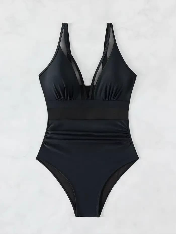 Maillot de bain une pièce noir