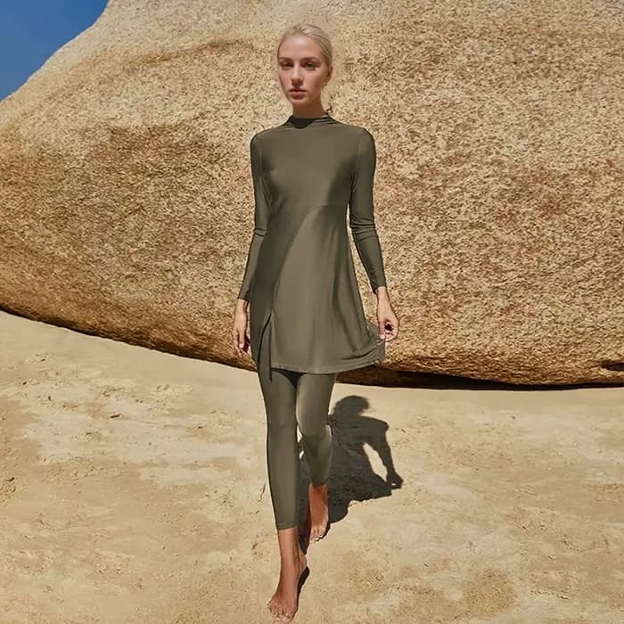 Maillot de bain une pièce conservateur de Style arabe