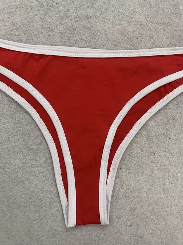 Maillot de bain deux pièces Harajuku pour femme