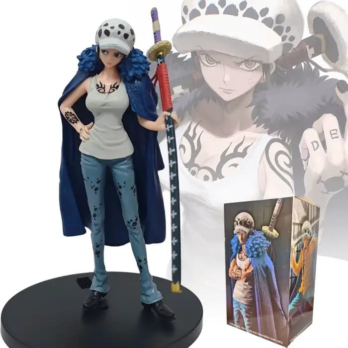 Figurine d'anime One Piece DXF EXTRA Trafalgar Law CHANGE en PVC, modèle de collection, ornement, cadeau de vacances, jouets 