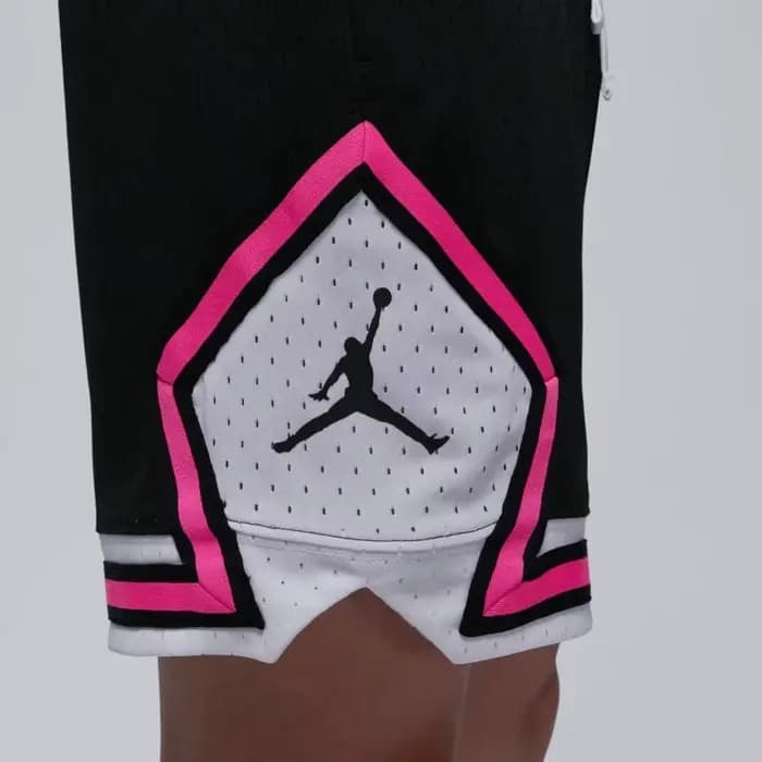 Jordan Short de sport décontracté à séchage rapide avec cordon de serrage à la taille élastique pour homme, noir HF6592-010